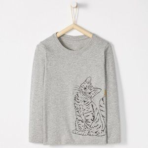 Hanna Andersson Sueded Jersey Art Tee 140cm-US10